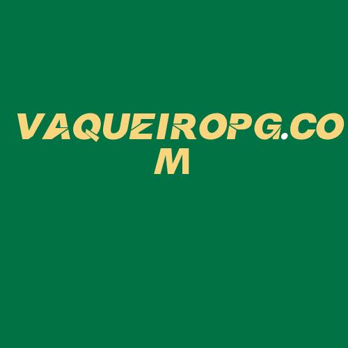 Logo da VAQUEIROPG